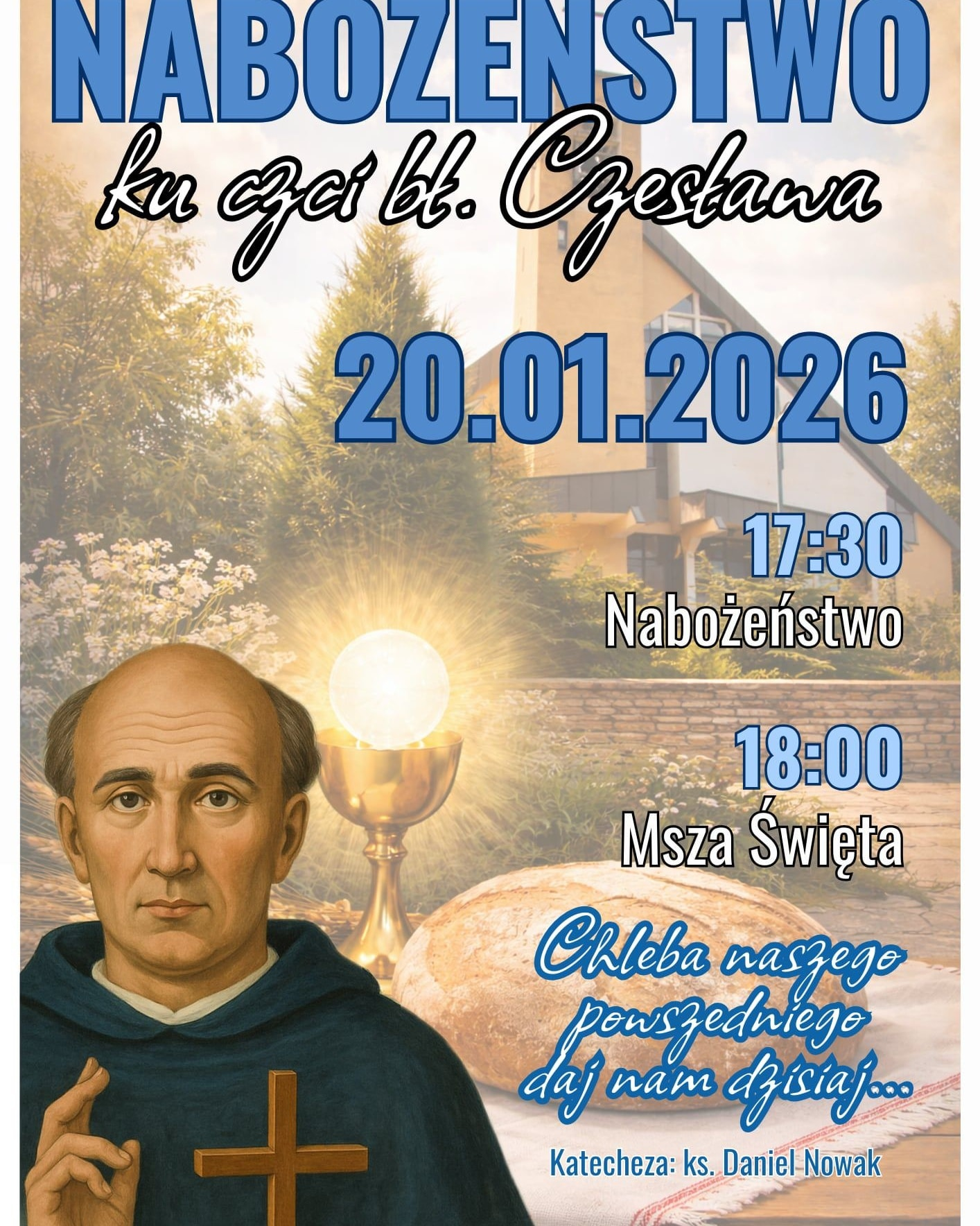 NABOŻEŃSTWO KU CZCI BŁ. CZESŁAWA