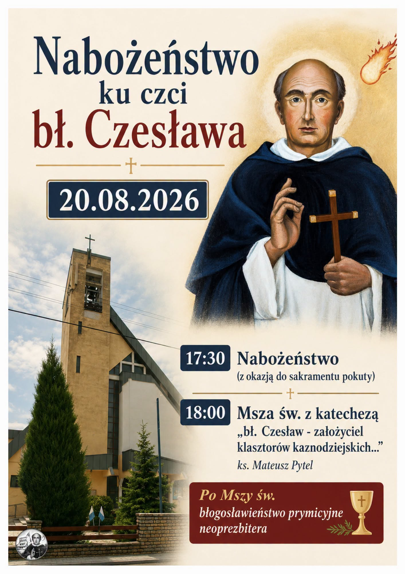 NABOŻEŃSTWO KU CZCI BŁ. CZESŁAWA
